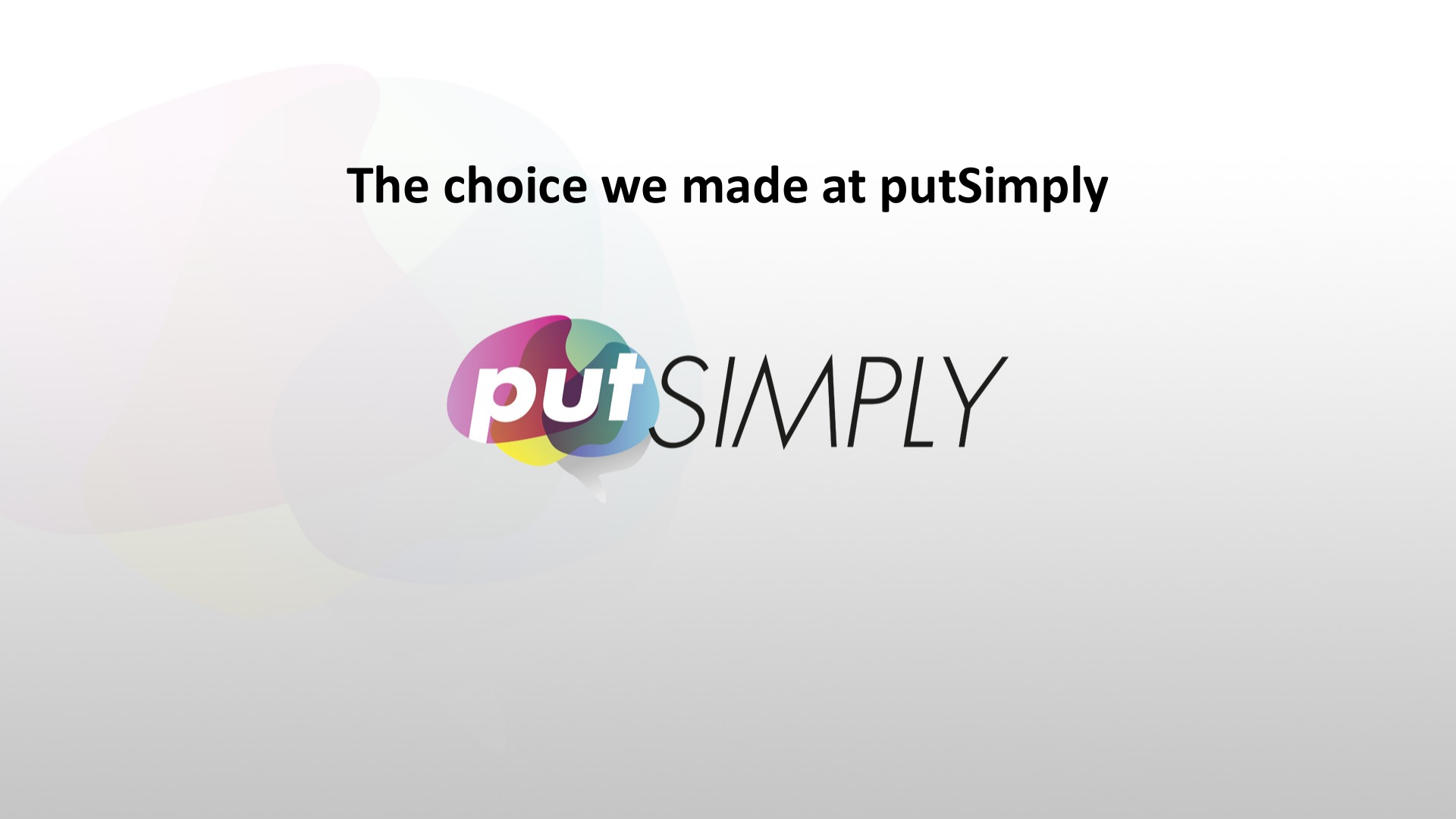 The putSimply use-case